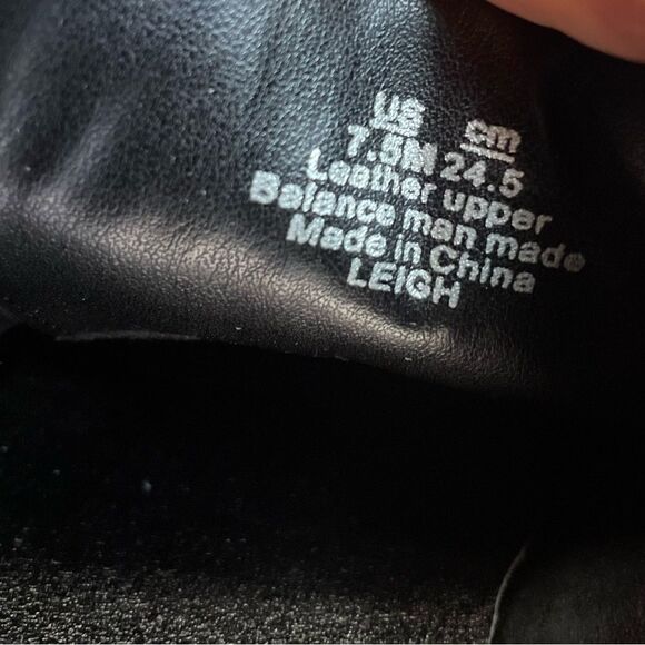 Bleeker & Bond Leigh Black Monk Strap Loafers 7.5 - Picture 9 of 9